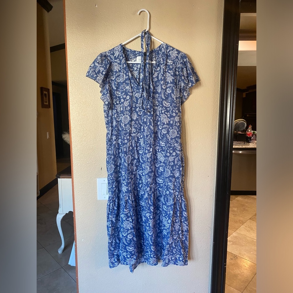 Beautiful summer dress from Trovata birds of paradise very thin lightweight